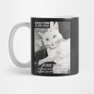 Mr Larry Lily and George Orwell Mug